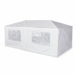 SWEEEK Tente de réception 3x6m - Aginum -  Blanc - à utiliser comme pavillon. chapiteau ou tonnelle.