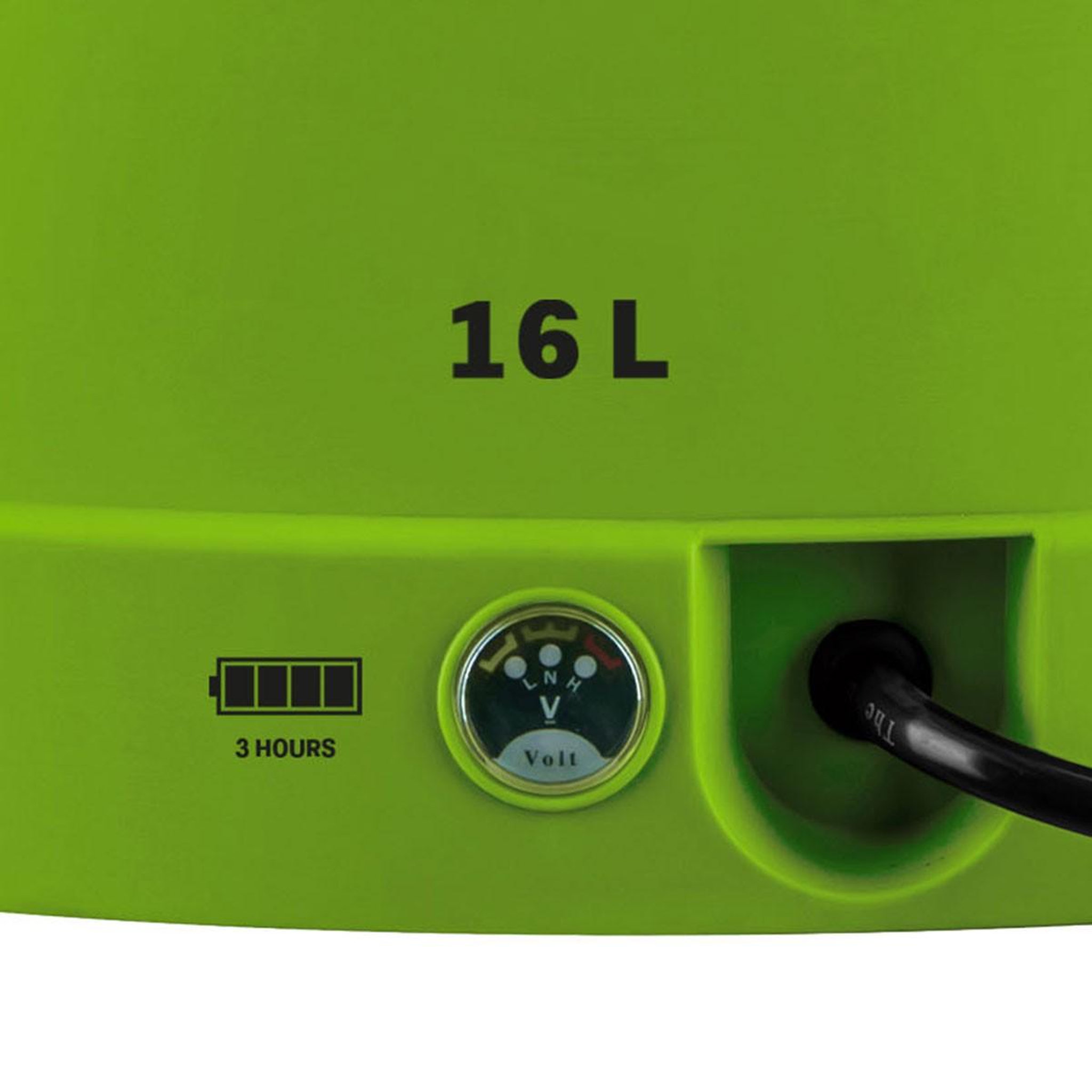 Voir la diapositive 4 : iTools Pulvérisateur electrique à batterie 16l 12v 8ah pression 6 bar itools lance inox + accessoires