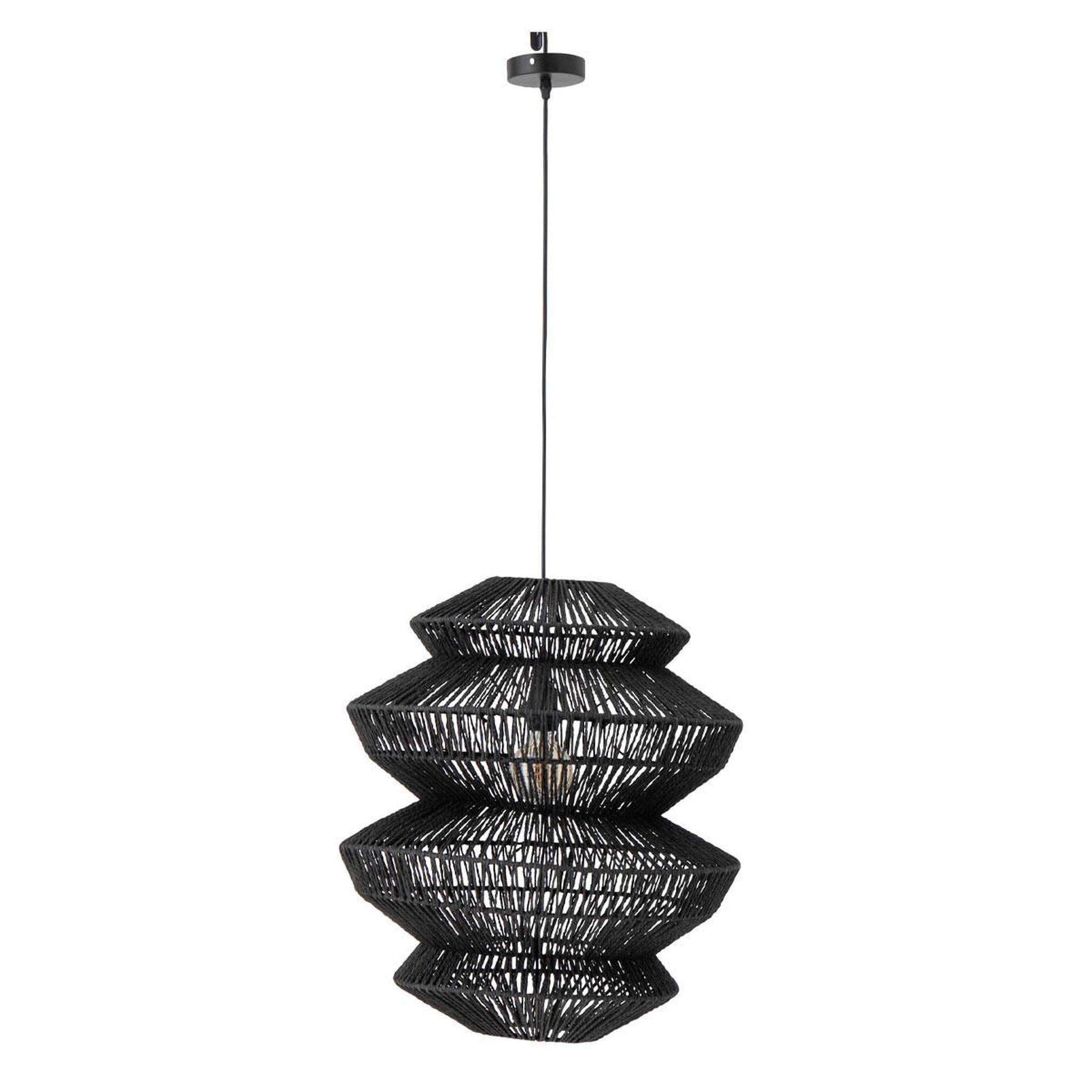 J-LINE Suspension design  corde  57cm noir