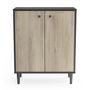 Voir la diapositive 1 : Buffet 2 portes style industriel L60cm SMART