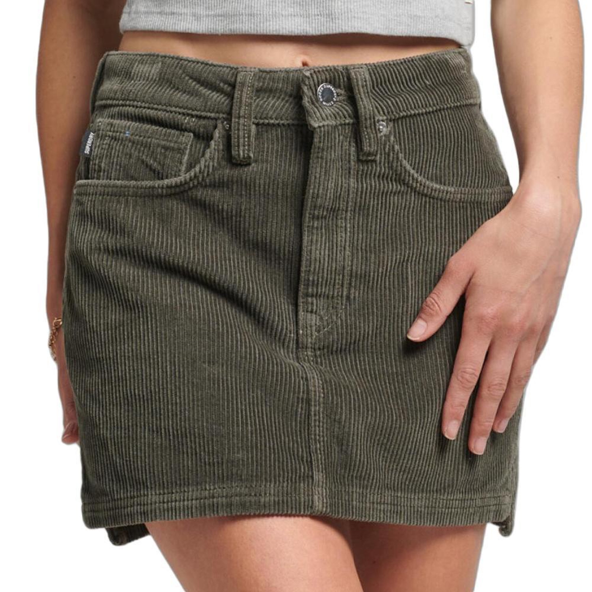 SUPERDRY Jupe  Femme Superdry Vintage. Coloris disponibles : Vert