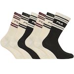 FILA Lot de 6 Paires de tennis homme Lifestyle FU5366. Coloris disponibles : Beige
