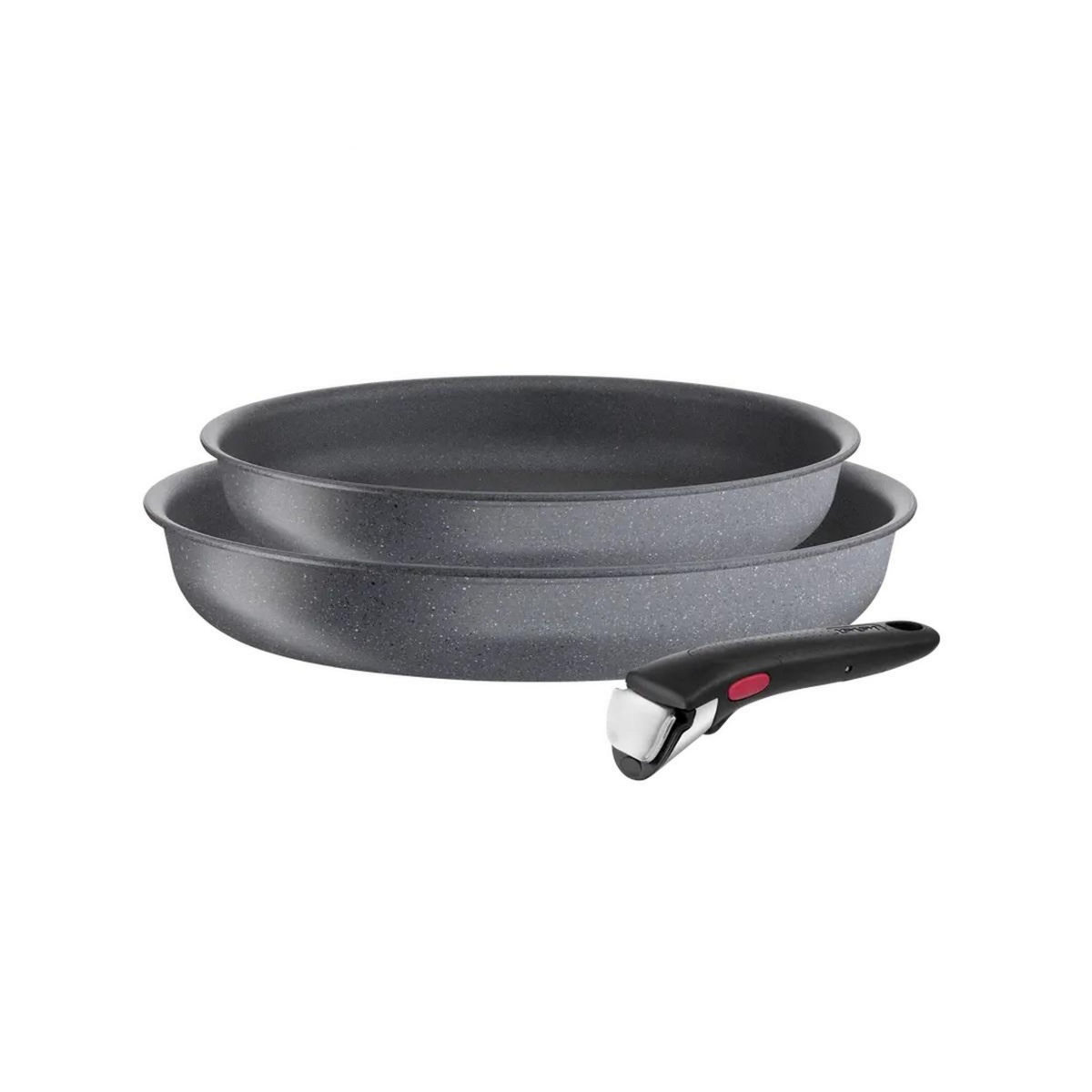TEFAL Lot de 2 poêle anti-adhésif 24/28cm + poignée - L3969102