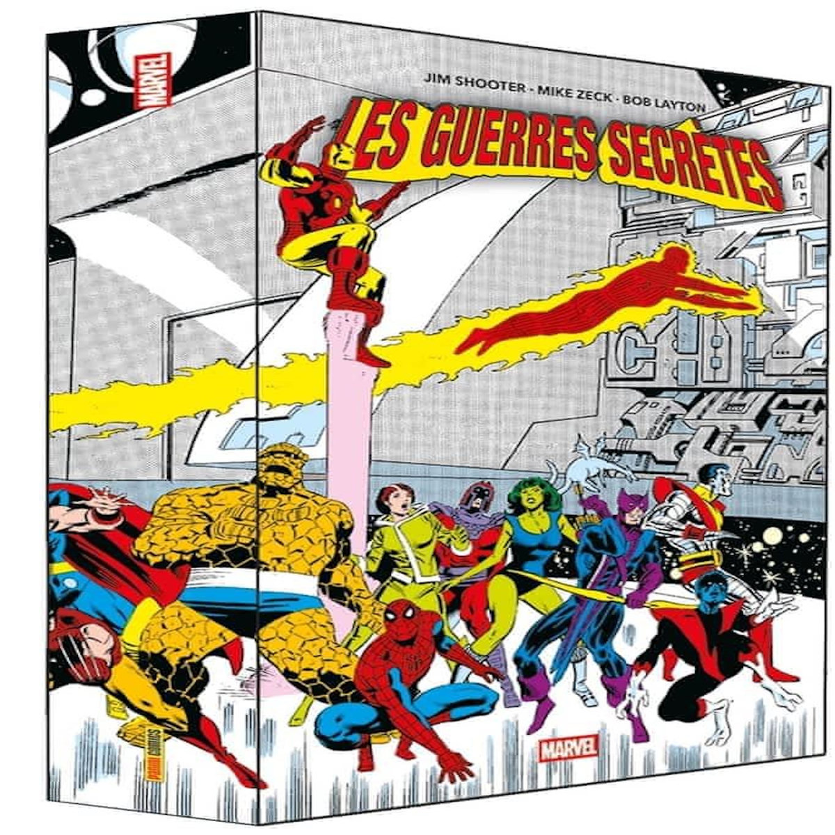 LES GUERRES SECRETES : COFFRET 40E ANNIVERSAIRE. EPISODES 1 A 12, AVEC UN NUMERO SPECIAL, EDITION COLLECTOR, Shooter Jim