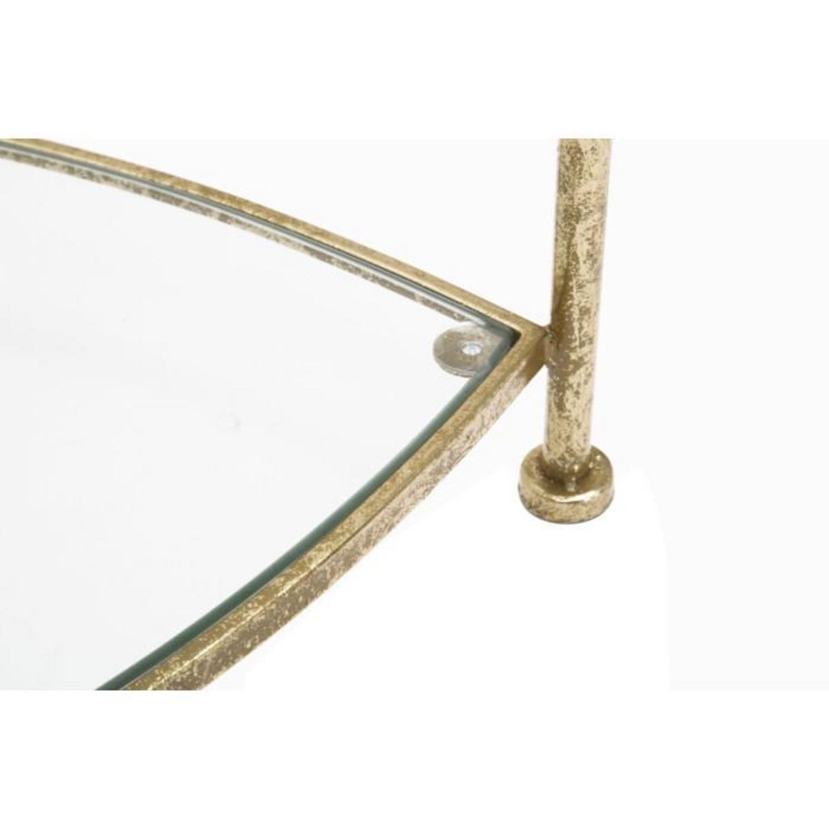 Paris Prix Table d'Appoint Design  Vera  50cm Or