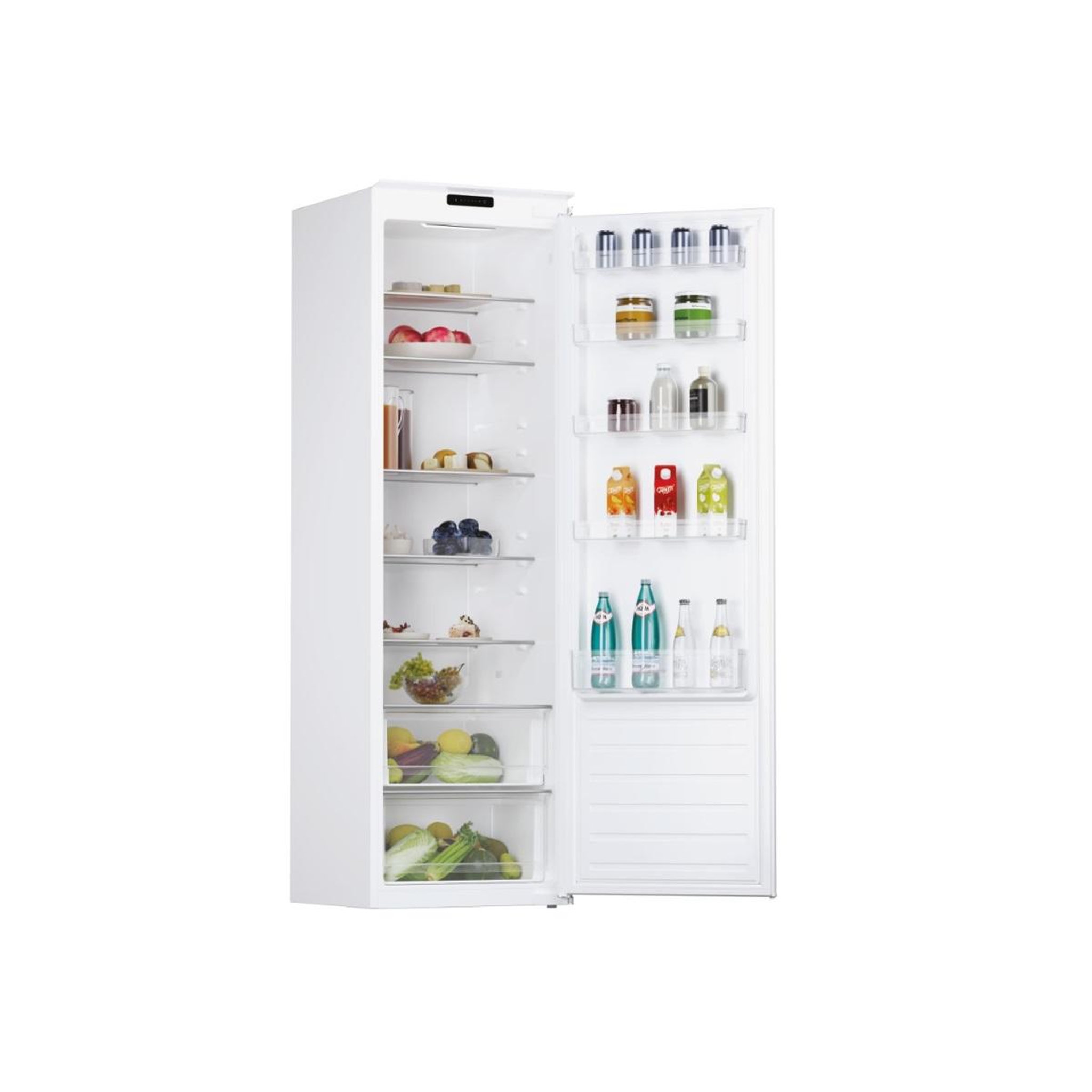 Voir la diapositive 6 : Candy Réfrigérateur 1 porte intégrable à glissières 316l - cms518ew