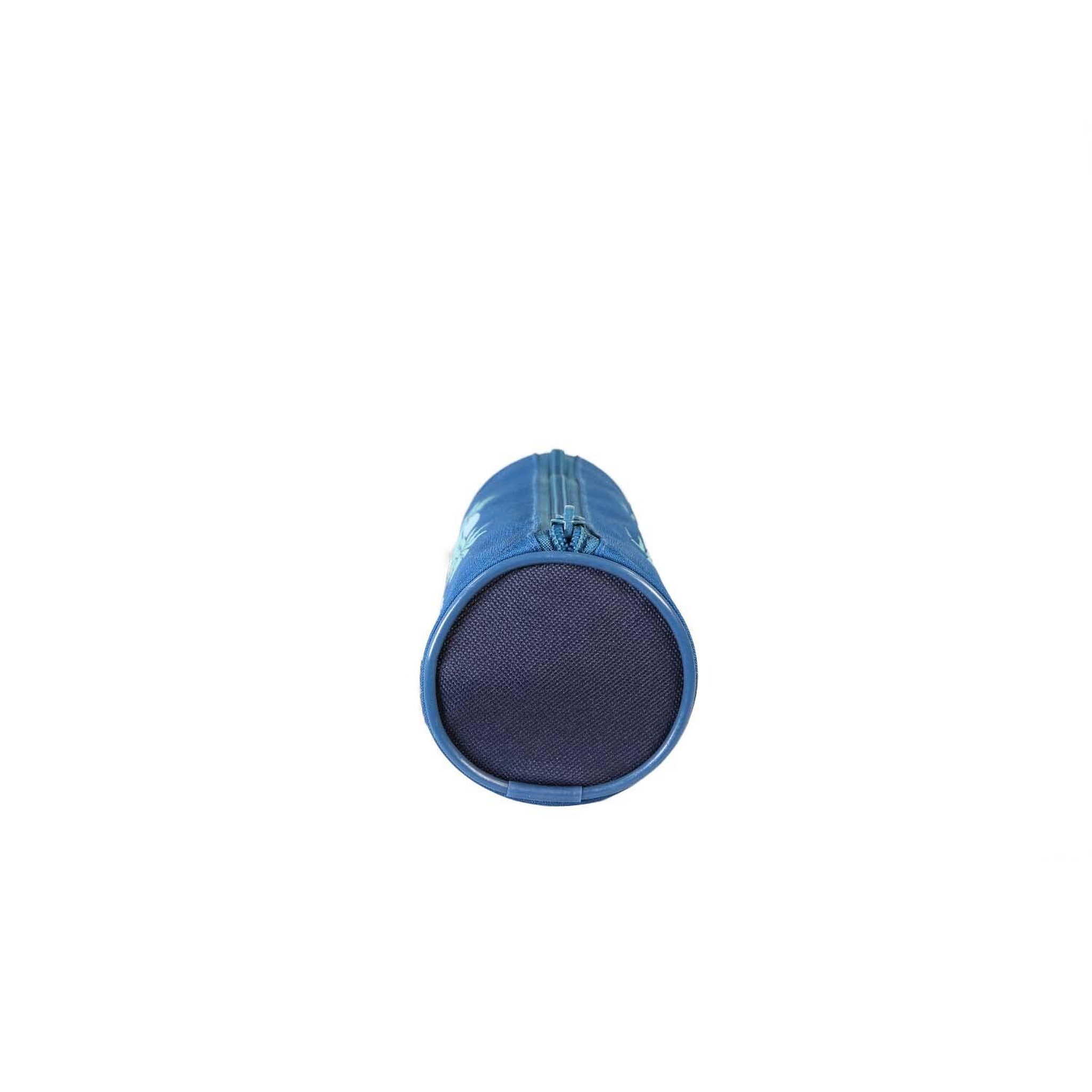 Voir la diapositive 3 : Bagtrotter Stitch - Trousse scolaire ronde - Bleu - 1 compartiment