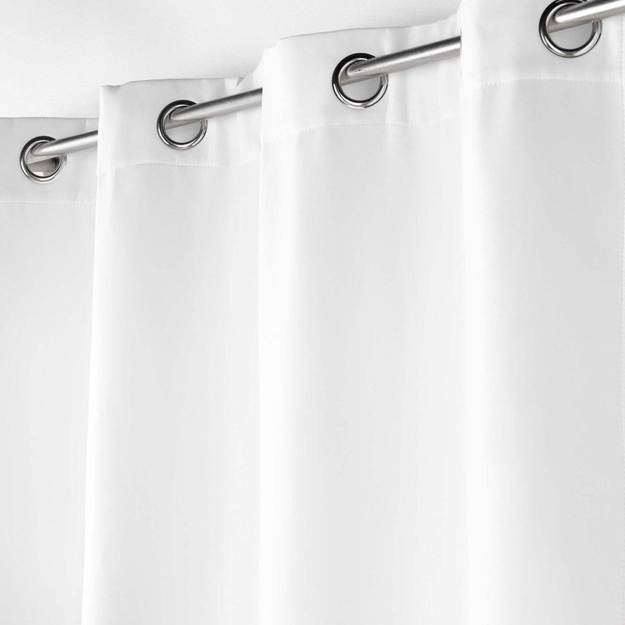 Voir la diapositive 2 : Douceur d'Intérieur Rideau isolant thermique  micropolar  135x260cm blanc