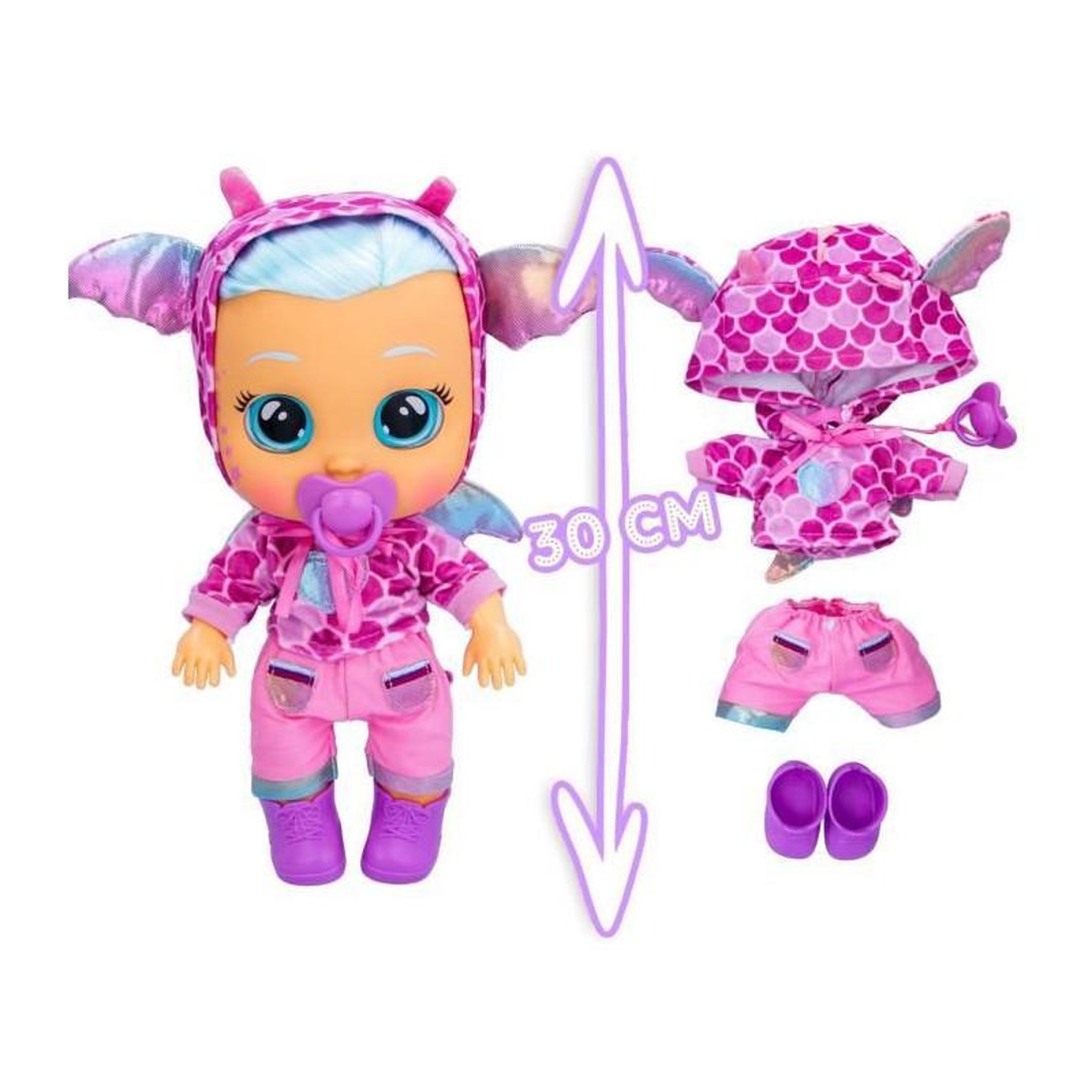 Voir la diapositive 6 : IMC Toys Poupon Cry Babies Dressy Fantasy Bruny - A partir de 18 mois