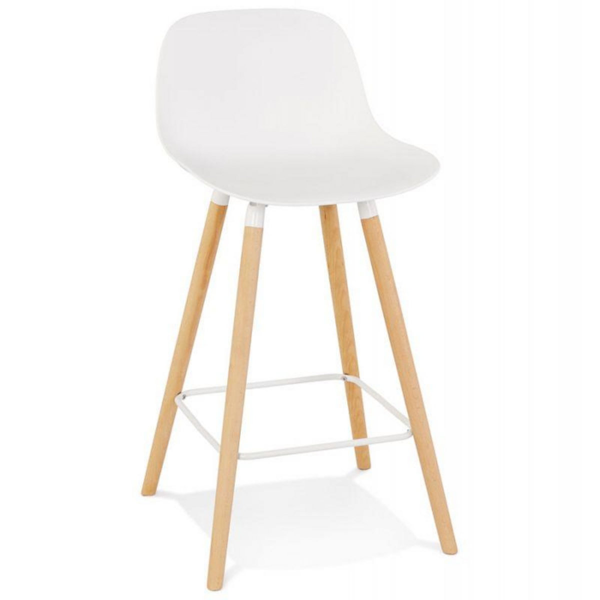 Paris Prix Tabouret de Bar Design  Grano  89cm Blanc