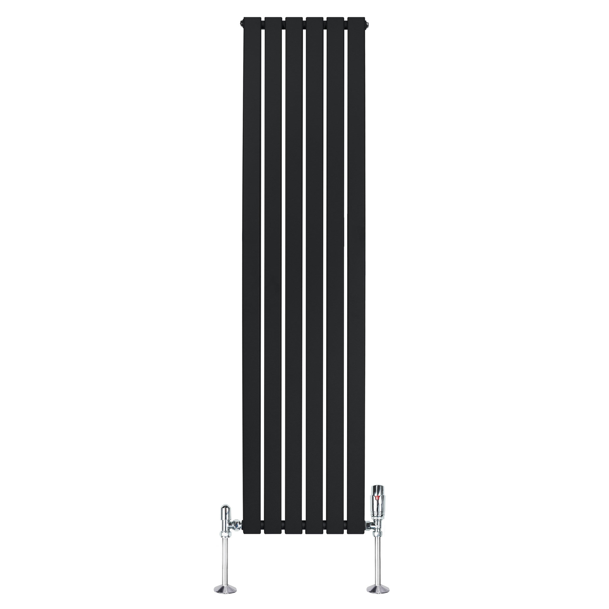 Voir la diapositive 1 : MONSTERSHOP Radiateur plat à 1 panneau & vannes - 1800 x 420 mm