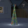 Voir la diapositive 1 : VIDAXL Sapin de Noël a LED 275 LED colorees 180 cm