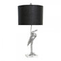 Voir la diapositive 1 : MARKET24 Lampe de bureau DKD Home Decor Noir Argent Polyester Acrylique Résine 220 V 60 W (33 x 33 x 74 cm)