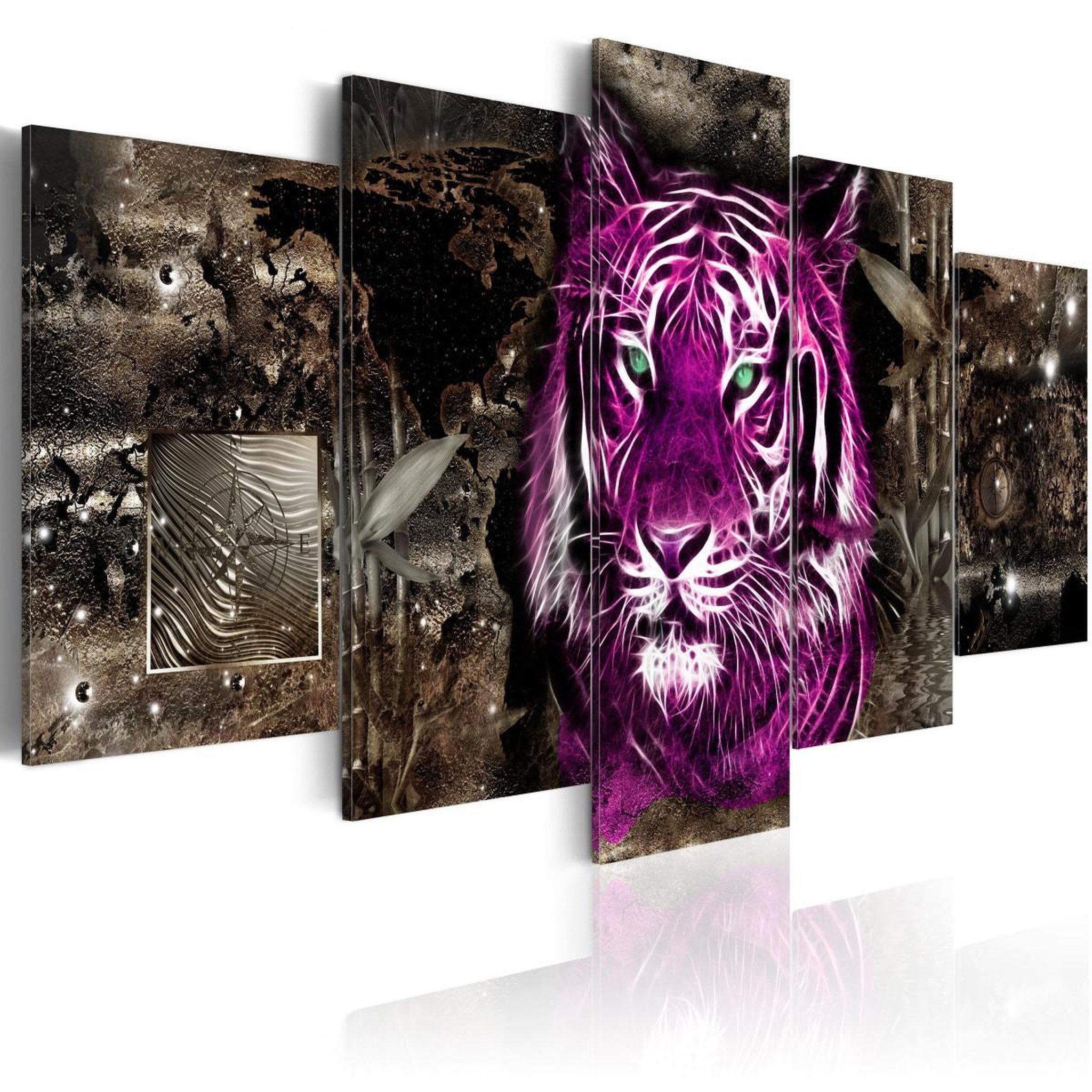 Paris Prix Tableau imprimé  purple king. Coloris disponibles : Multicolore