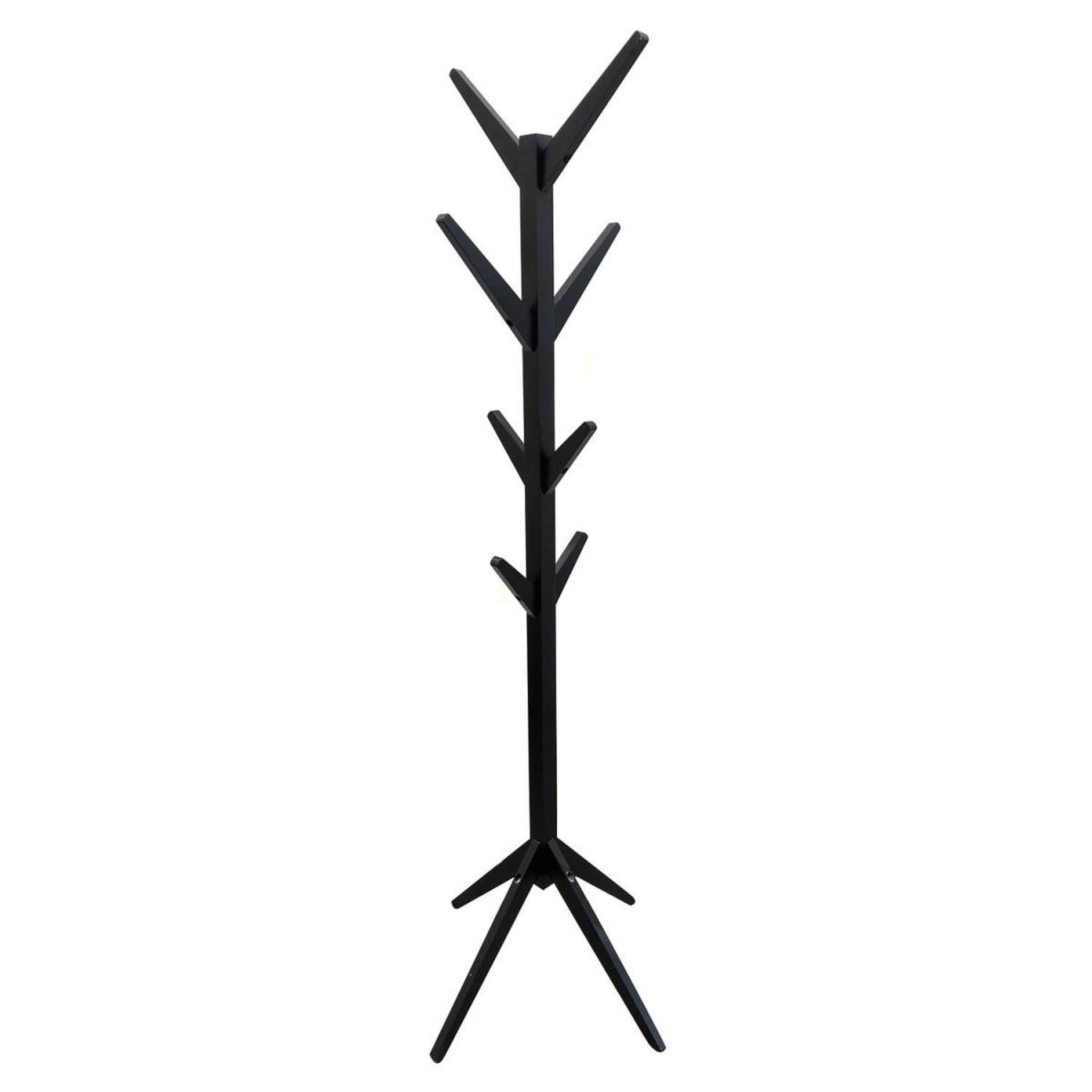 The Home Deco Factory Porte-manteau en bois  arbuste  177cm noir