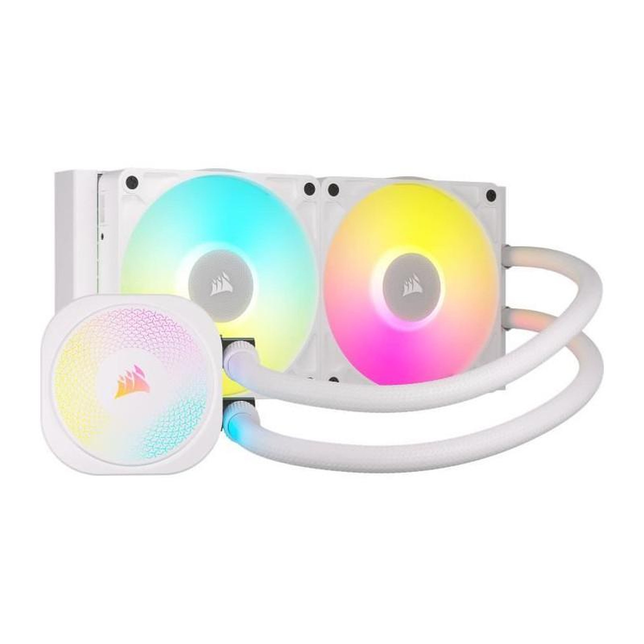 Corsair Watercooling - CORSAIR - iCUE LINK TITAN 240 RX - RGB - Blanc