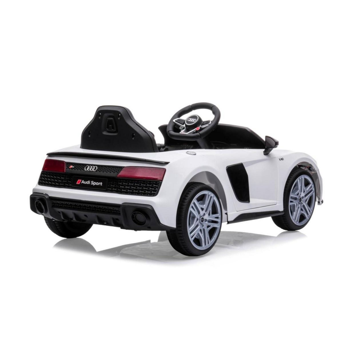 MILLY MALLY Véhicule electrique Audi R8 Spyder Blanc