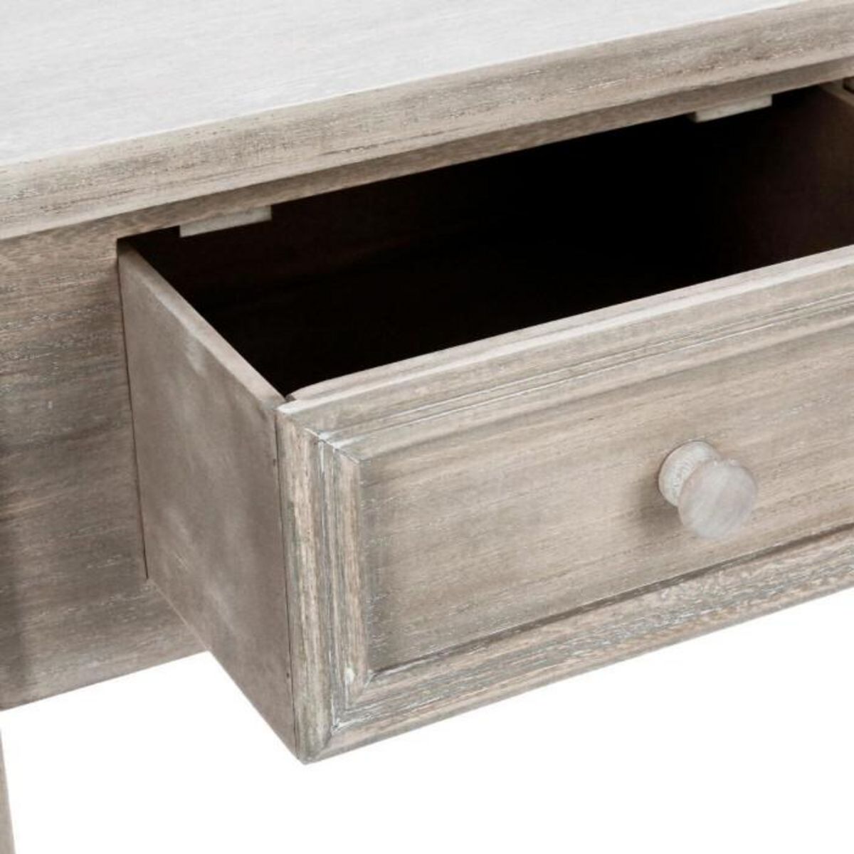 ATMOSPHERA Console 2 Tiroirs  Charme  80cm Naturel