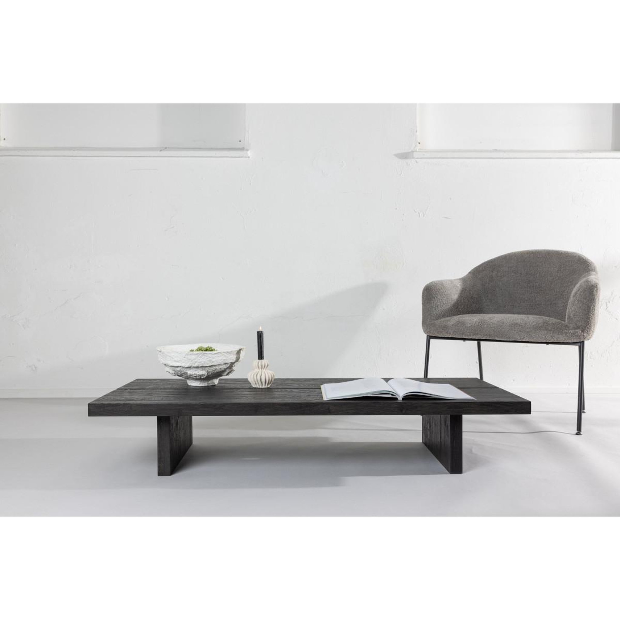 Voir la diapositive 6 : Paris Prix Table basse  lancester  140cm marron foncé