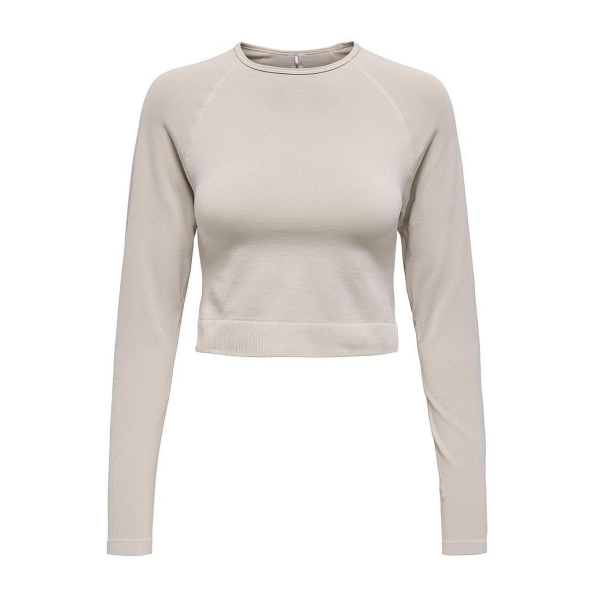 Only Top de sport Beige Femme Only Jiji Seam