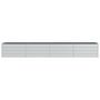 Voir la diapositive 4 : VIDAXL Lit sureleve de jardin 320x40x45 cm Acier galvanise Argente