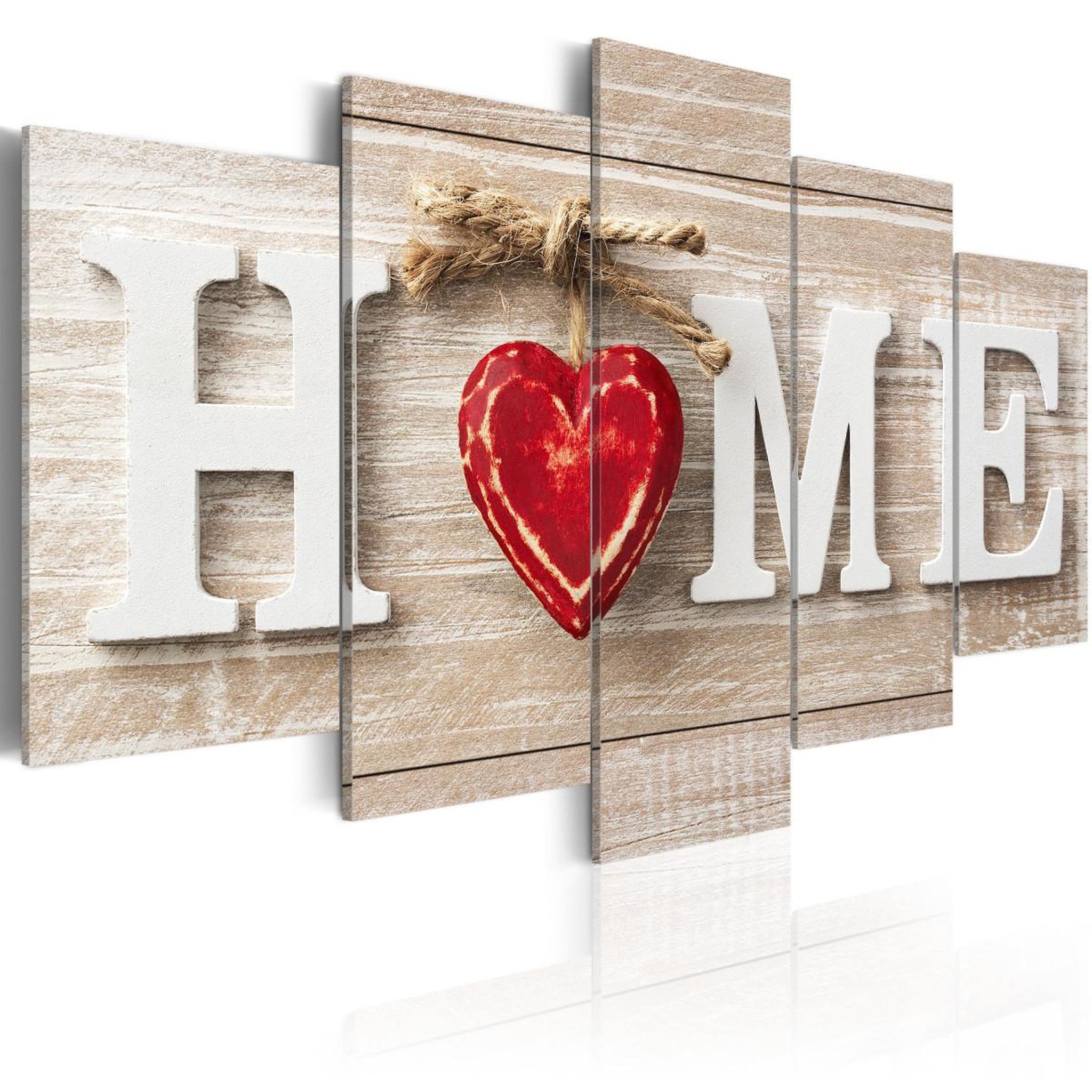 Paris Prix Tableau imprimé  home : house of love. Coloris disponibles : Multicolore