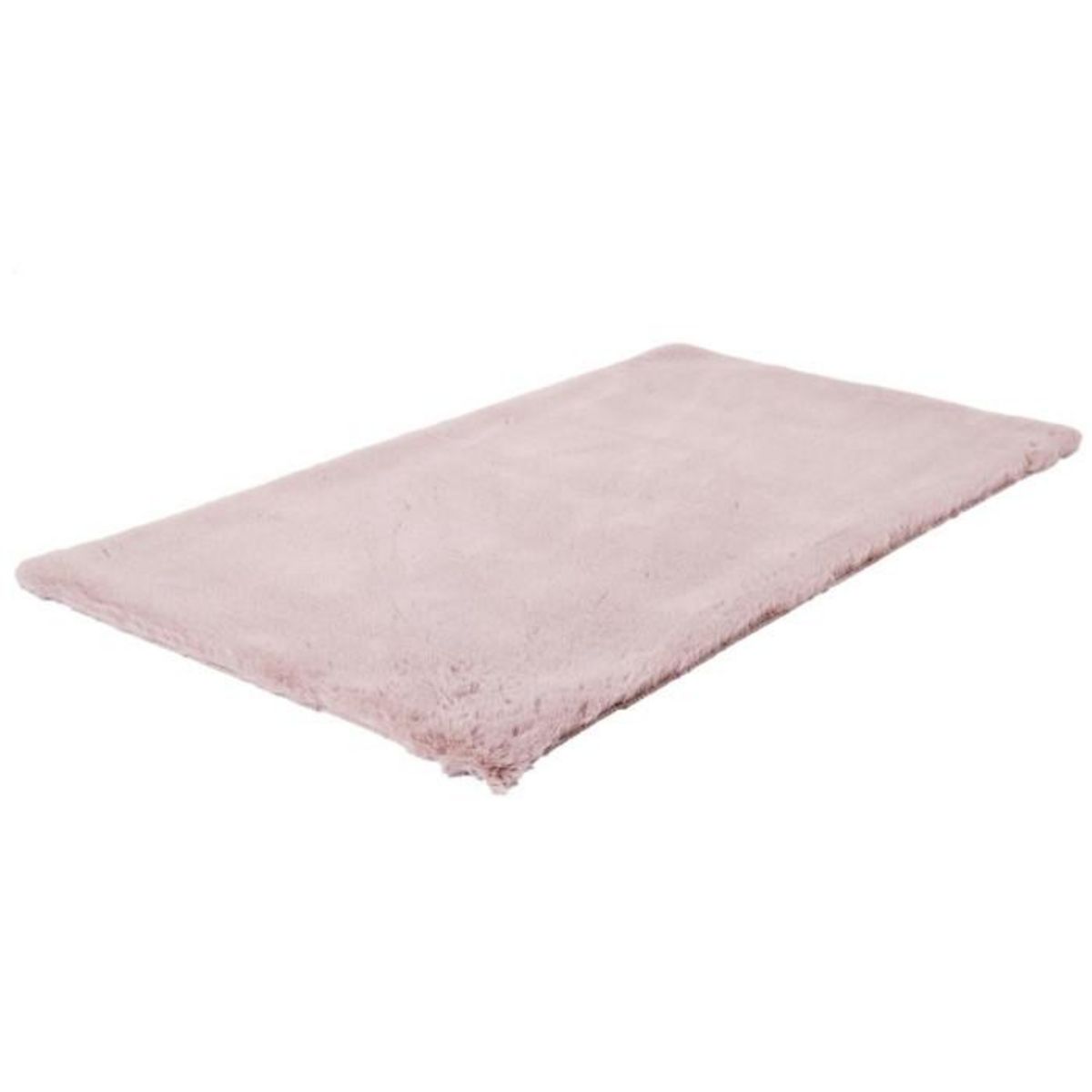 Paris Prix Tapis Imitation Fourrure  Fin  60x110cm Rose