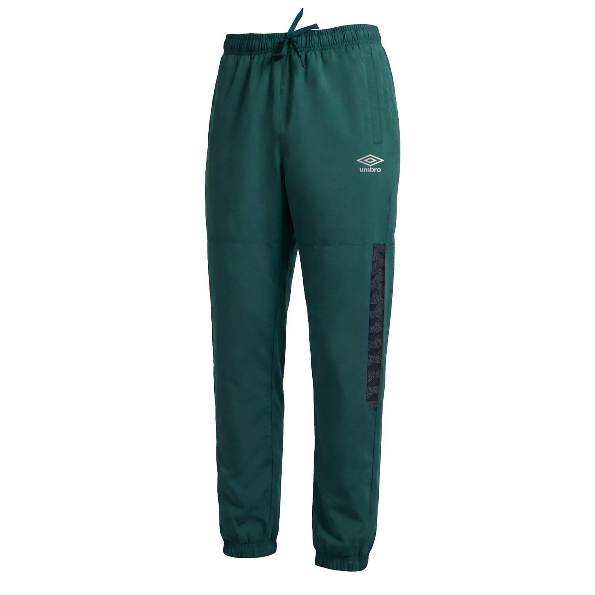 Voir la diapositive 3 : UMBRO Pantalon de jogging homme bi-matière poches zippées et logo 224730