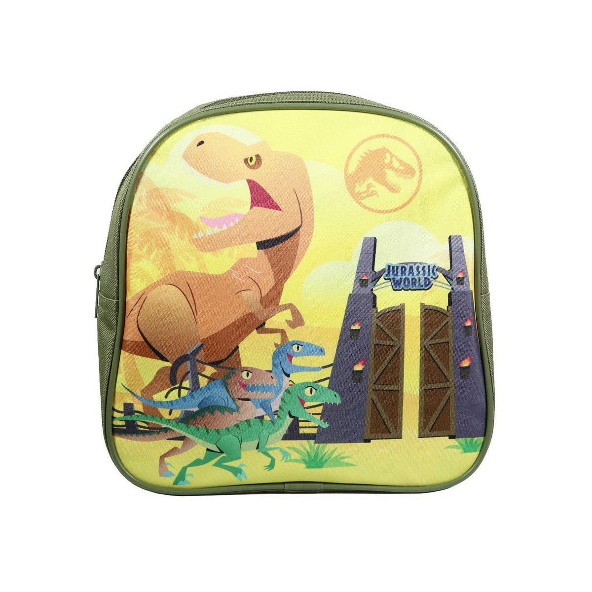 Bagtrotter BAGTROTTER Sac à dos gouter 24 cm maternelle Jurassic World Dinosaure Jaune