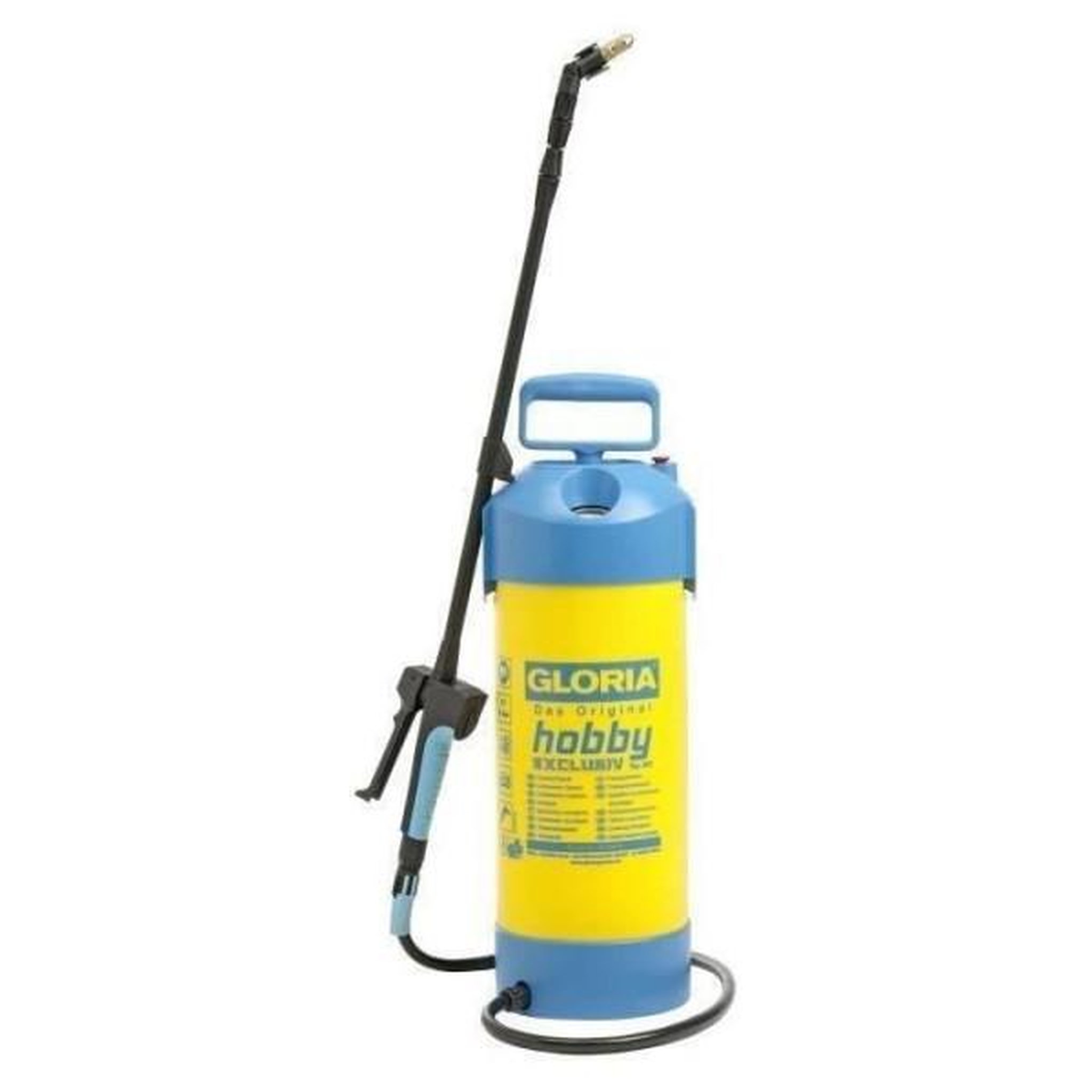 Voir la diapositive 2 : N/A Pulvérisateur a pression 5l gloria hobby exclusiv - lance télescopique 1m