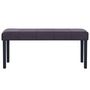 Voir la diapositive 3 : VIDAXL Banc 106 cm Marron Similicuir