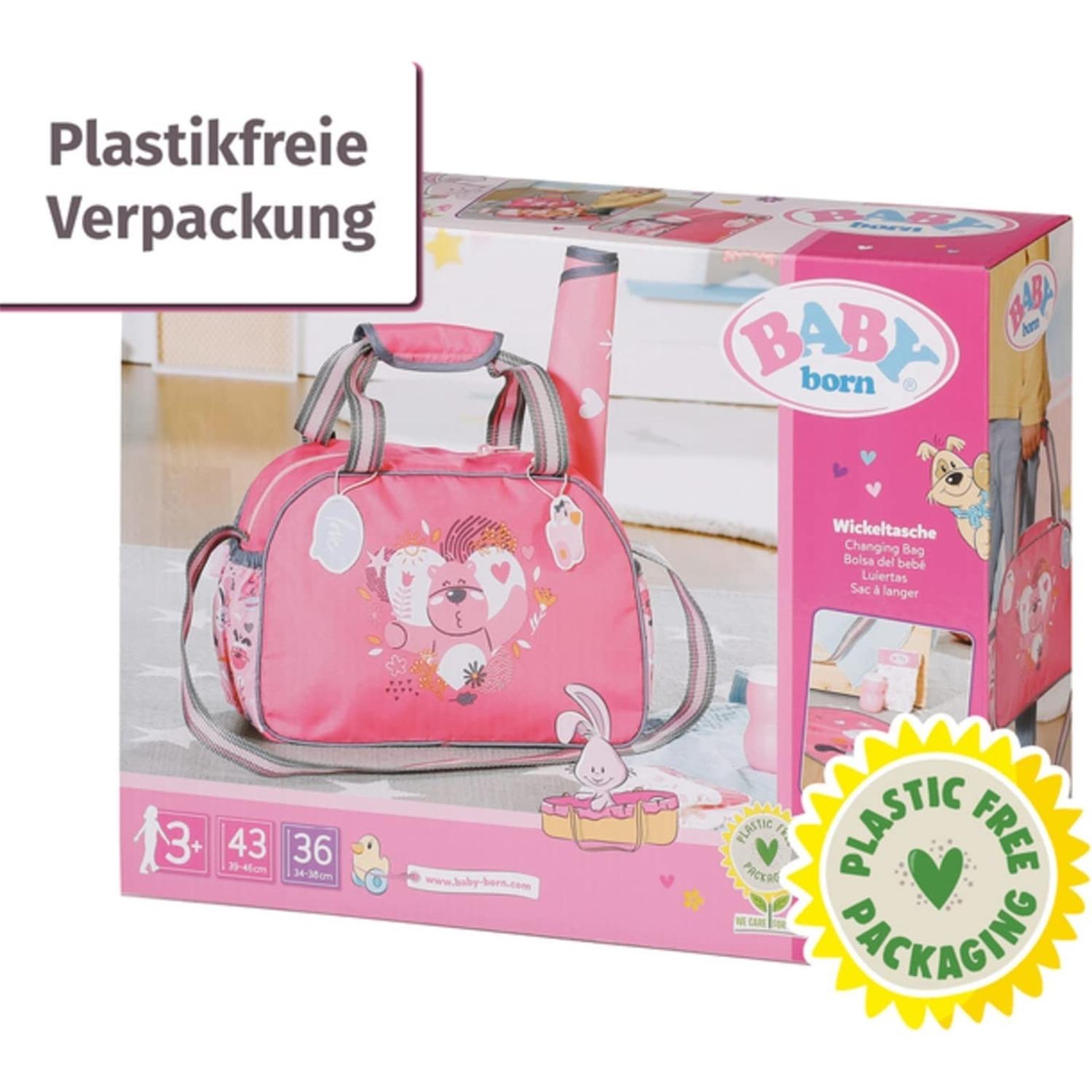 Voir la diapositive 4 : Zapf Creation Baby born Sac à langer pour poupée 36 et 43 cm
