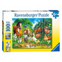 Voir la diapositive 1 : RAVENSBURGER Ravensburger Puzzle Animal Meeting, 100st. XXL 106899