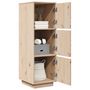 Voir la diapositive 4 : VIDAXL Buffet haut 34x40x108,5 cm Bois massif de pin
