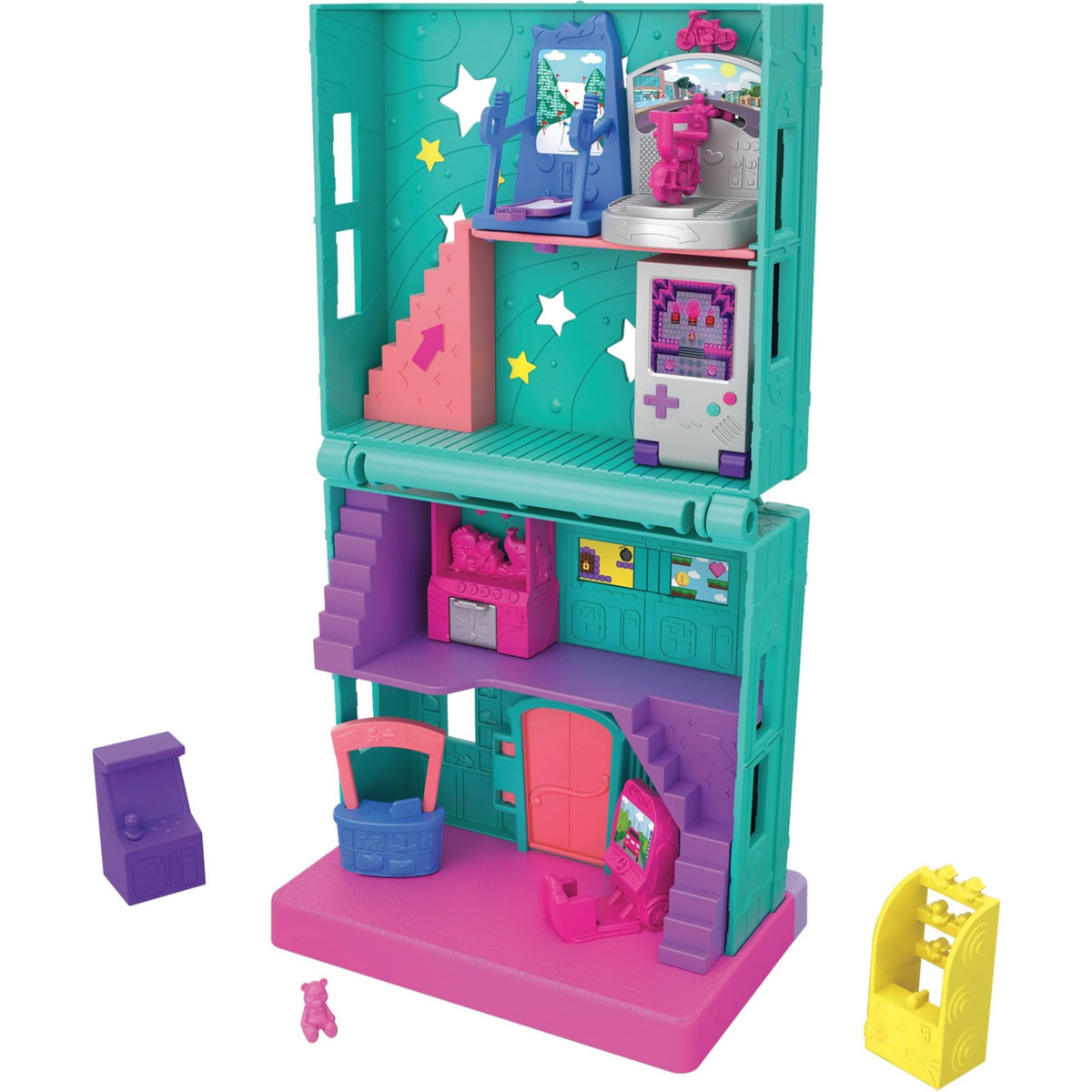 MATTEL Pack de 3 magasins Polly Pocket