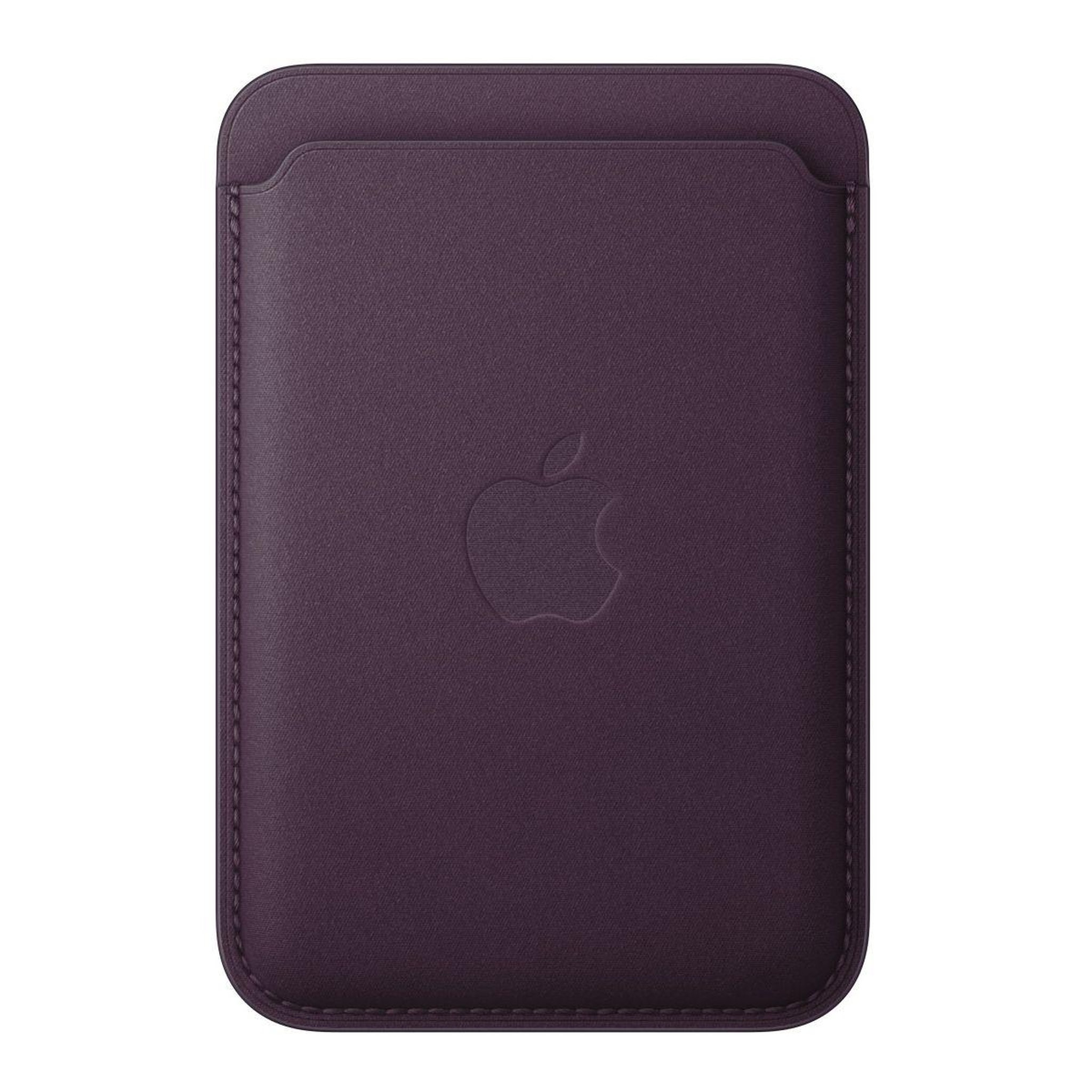 APPLE Porte-cartes en tissage fin mure