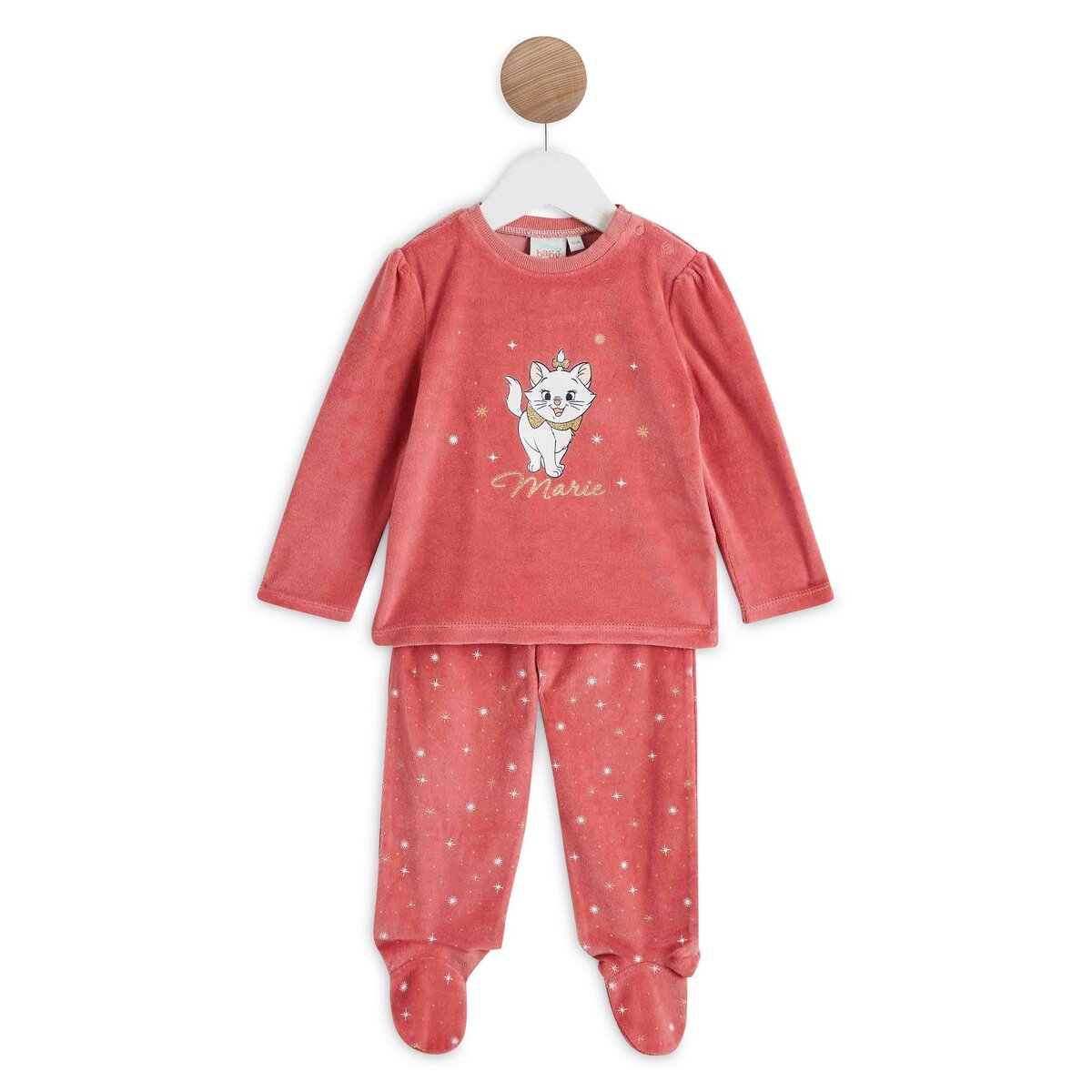INEXTENSO Pyjama velours bébé fille