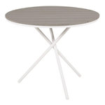 Paris Prix Table de Jardin Ronde  Parma  90cm Gris