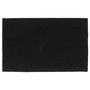 Voir la diapositive 1 : VIDAXL Tapis de porte noir 50x80 cm fibre de coco touffete