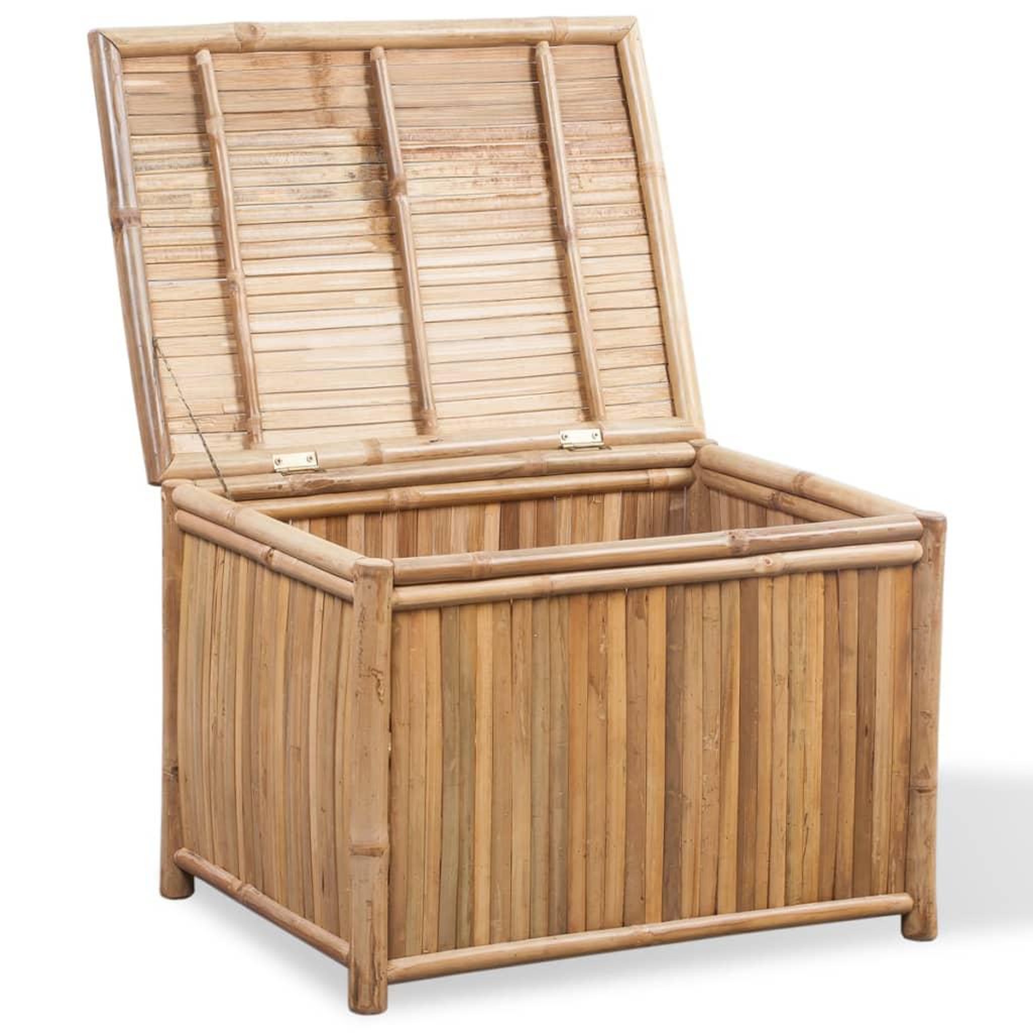 Voir la diapositive 3 : VIDAXL Boîte de rangement 3 pcs bambou