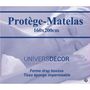 Voir la diapositive 4 : COTON PUR Lot de 2 Protèges matelas imperméable, absorbant et anti-acariens 160 x 200 cm