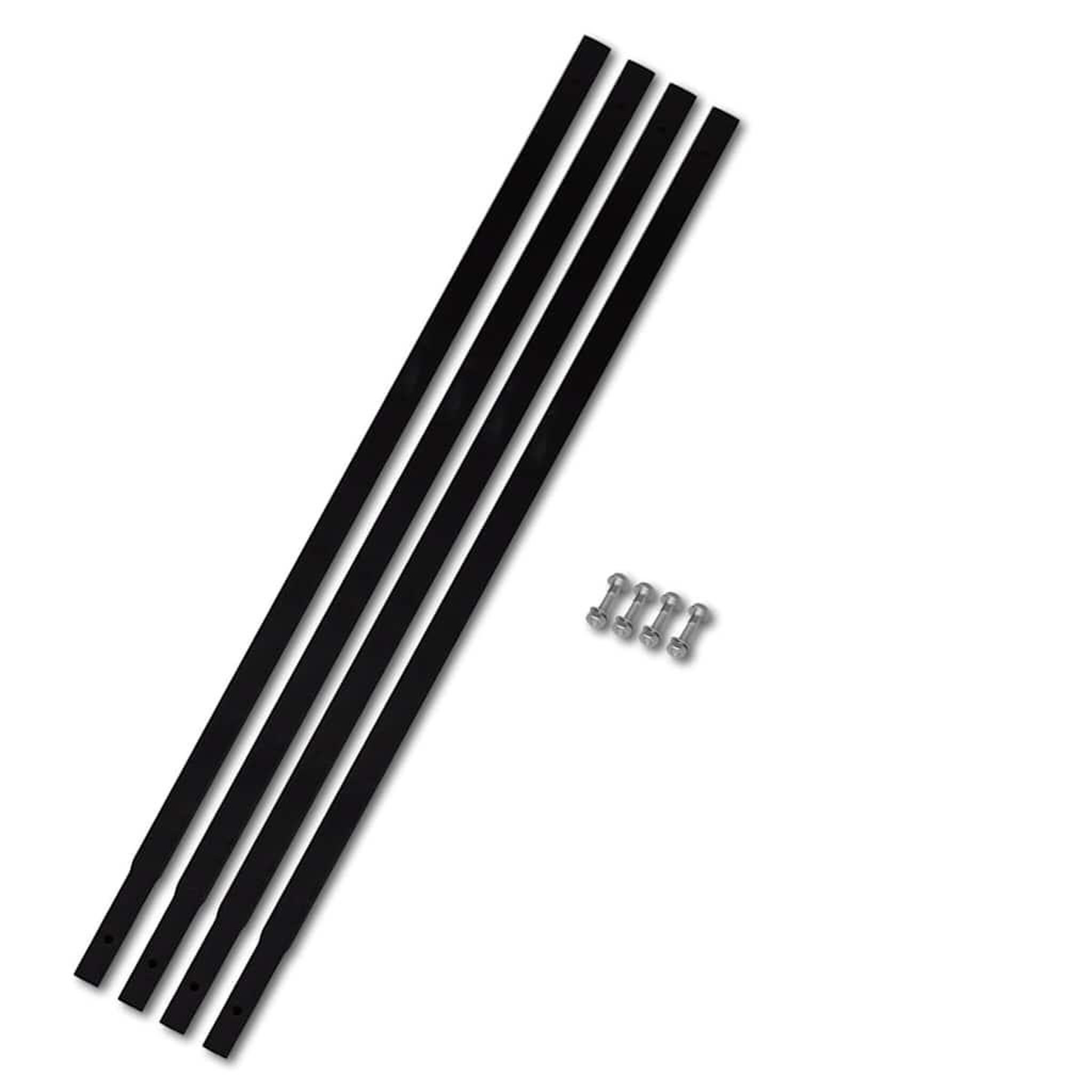 VIDAXL Tube d'extension de tariere de sol 4x1 m raccord de tube acier