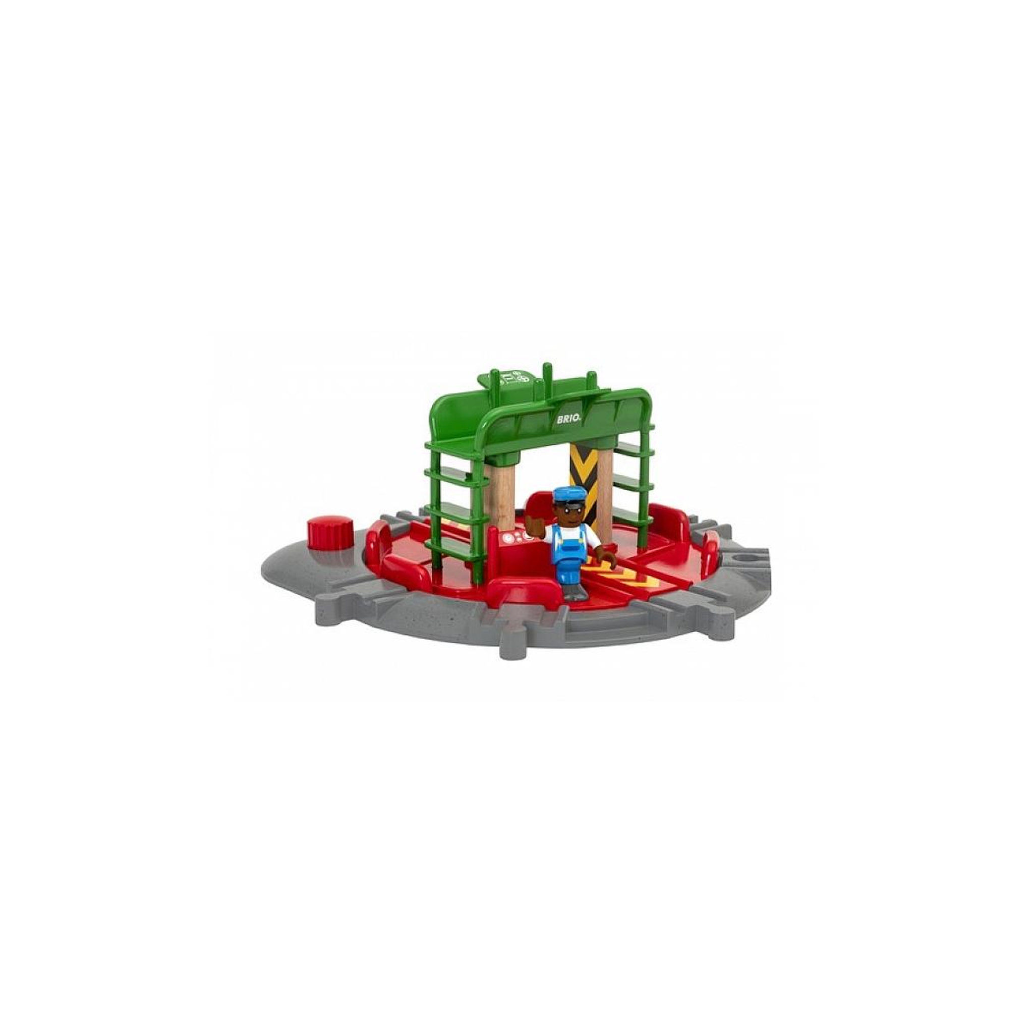 Brio 33476 Plaque tournante et personnage