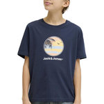Jack & Jones T Shirt  Garçon Jack & Jones Perry. Coloris disponibles : Bleu