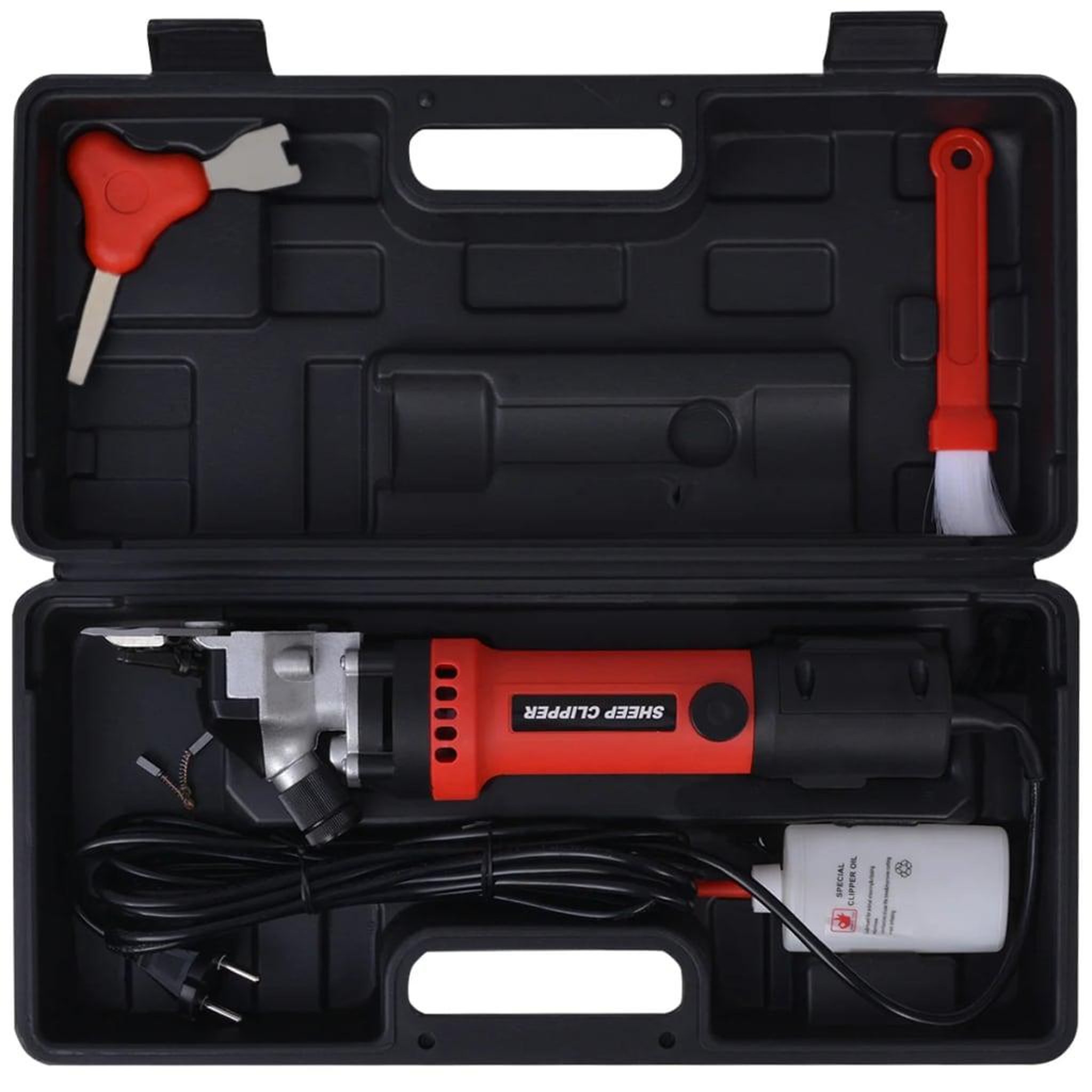 Voir la diapositive 3 : VIDAXL Ensemble de tondeuse a mouton a six pieces 320 W