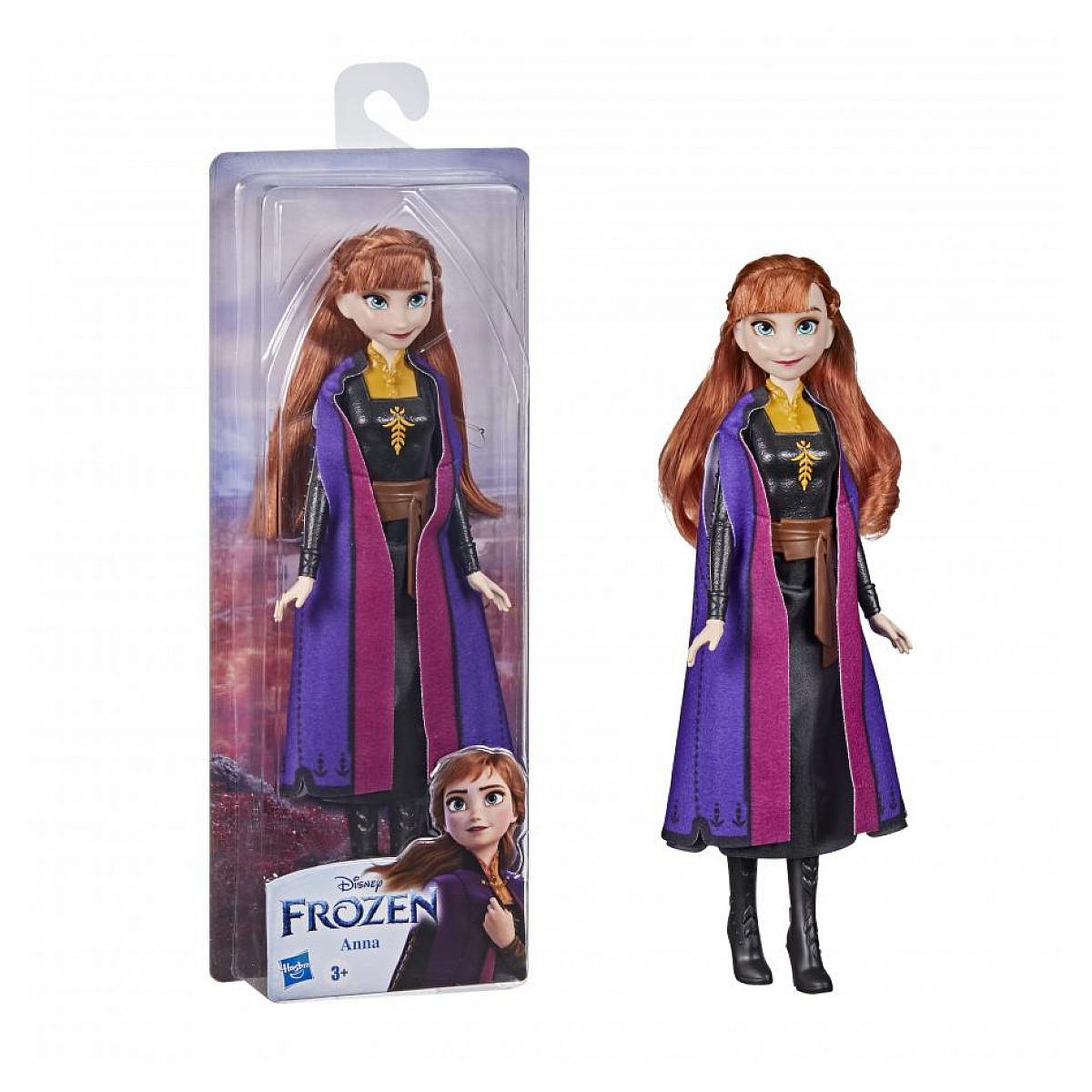 Voir la diapositive 3 : HASBRO Disney frozen 2  poupee anna poussière d'Étoiles