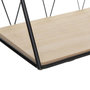 Voir la diapositive 3 : ATMOSPHERA Etagère Murale Design  Wire  48cm Noir