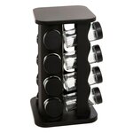 FIVE Carrousel à épices - 12 pots - Noir