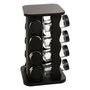 Voir la diapositive 1 : FIVE Carrousel à épices - 12 pots - Noir