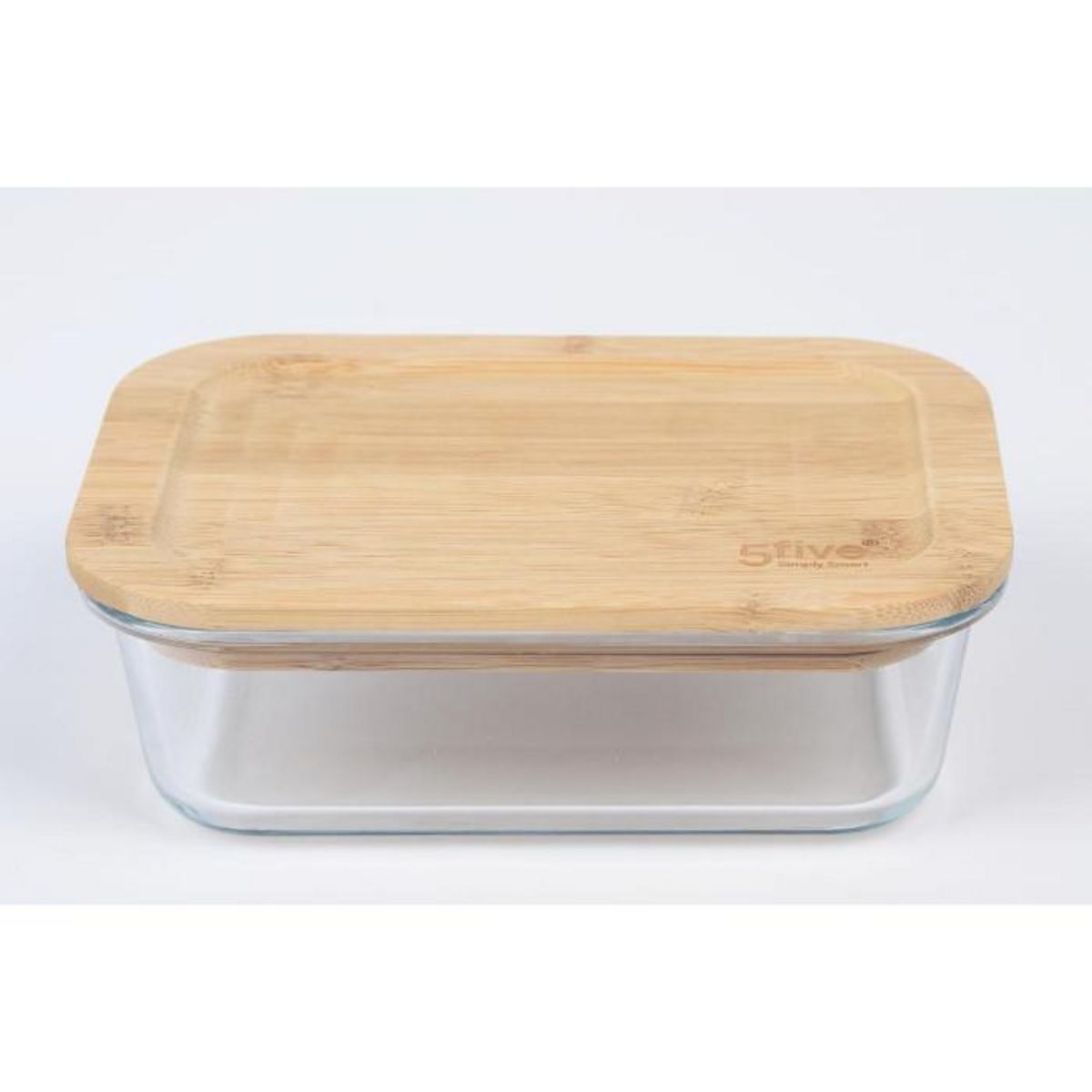 FIVE Bocal en Verre  Bambou  0,38L Transparent